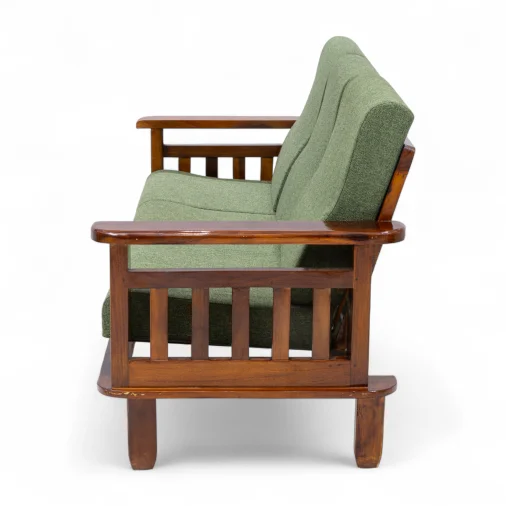 Quartz Set (3+1+1) 5 Seater Sofa - Alcacia Wood