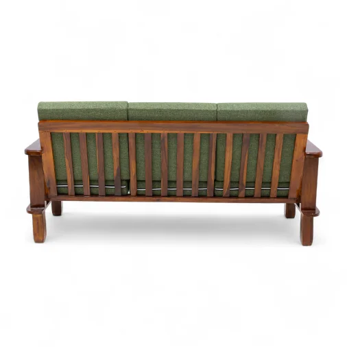Quartz Set (3+1+1) 5 Seater Sofa - Alcacia Wood
