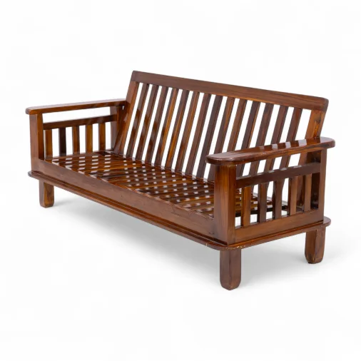 Quartz Set (3+1+1) 5 Seater Sofa - Alcacia Wood