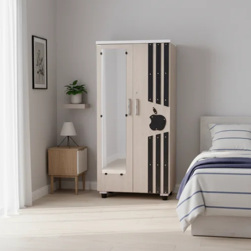 WB:04 6X3 BERO DESING Wardrobes - Wood, Brown