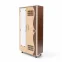 WB:04 6X3 BERO DESING Wardrobes - Wood, Brown