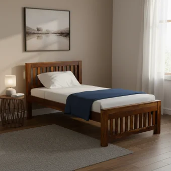 Bd-fanti wooden cot 6x3