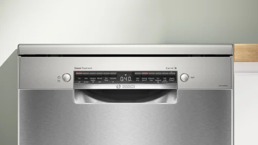 Bosch D W SMS6HMI00I Dish Washer - Silver Inox