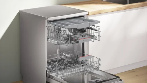 Bosch D W SMS6HMI00I Dish Washer - Silver Inox