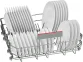 Bosch D W SMS6HMI00I Dish Washer - Silver Inox
