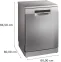 Bosch D W SMS6HMI00I Dish Washer - Silver Inox