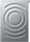Bosch WGA 1220 SIN 7 kg Washing Machine – Fully Automatic - 5-Star, Silver