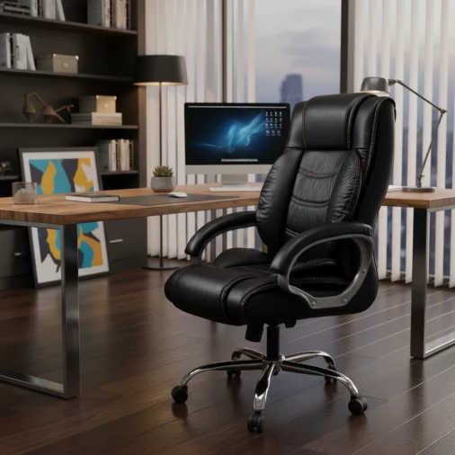 LND 029 L Chair - Wood, Black