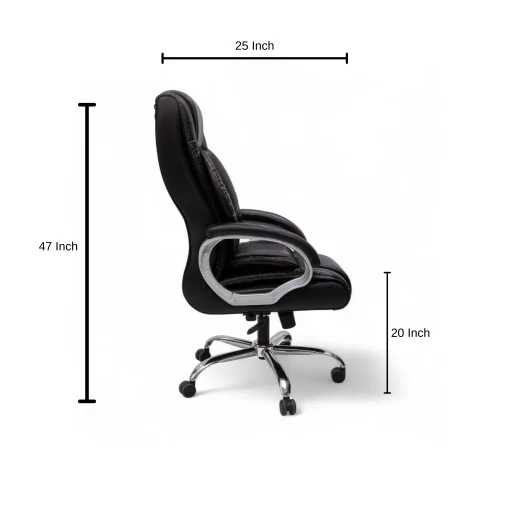 LND 029 L Chair - Wood, Black