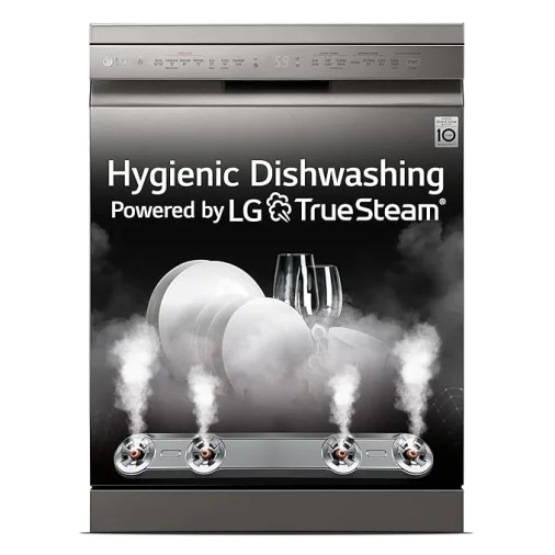 Lg D.W DFB424FP.PZ Dish Washer - Platinum Silver
