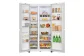 LG B257 DLW3 3-Star (BEE) Side-By-Side, Frost-Free Refrigerator - 650 Litres, Linen White (Premium Glass Door)