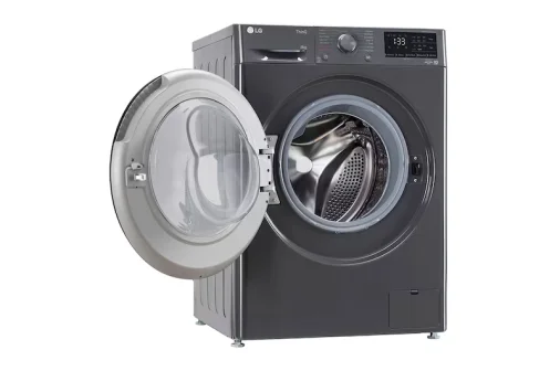 LG FLT FHP 1208 Z5M 8 kg Fully Automatic Front Load Washing Machine - 5-Star, Middle Black
