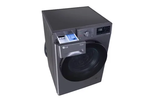 LG FLT FHP 1208 Z5M 8 kg Fully Automatic Front Load Washing Machine - 5-Star, Middle Black