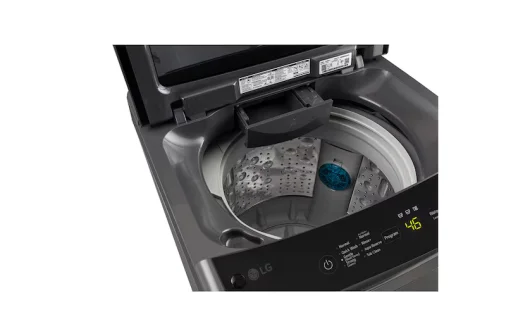 LG T80VBMB1Z 8 kg Fully Automatic Top Load Washing Machine - 5-Star, Middle Black