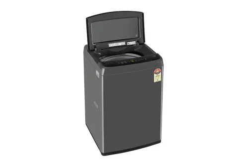 LG T80VBMB1Z 8 kg Fully Automatic Top Load Washing Machine - 5-Star, Middle Black