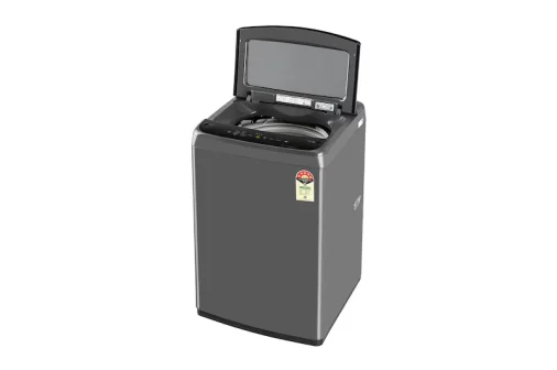 LG T80VBMB1Z 8 kg Fully Automatic Top Load Washing Machine - 5-Star, Middle Black
