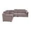 Camel Corner Sofa W.S 2+2+1+c 5 Seater L Shape Sofa - Upholester Pine Wood, Beige