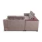 Camel Corner Sofa W.S 2+2+1+c 5 Seater L Shape Sofa - Upholester Pine Wood, Beige