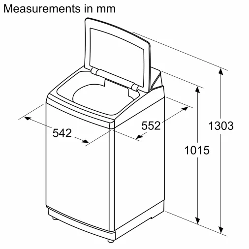 Bosch w/m woe800d0in