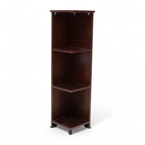 4 FT Corner Stand - Engineered Wood, Wenge