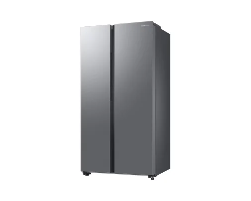 Samsung RS76CG 8113 SL HL 3-Star Side By Side Frost Free Refrigerator - 655 L, Silver