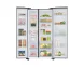 Samsung RS76CG 8113 SL HL 3-Star Side By Side Frost Free Refrigerator - 655 L, Silver