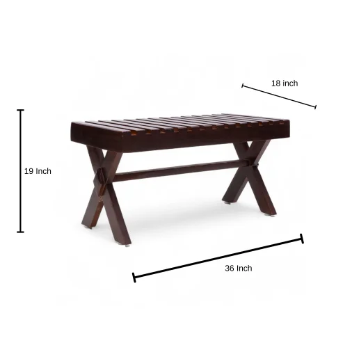R.w.f 305 wooden bench