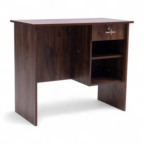 Computer table heavy door