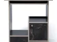 Computer table heavy door
