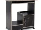 Computer table heavy door