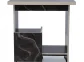 Computer table heavy door