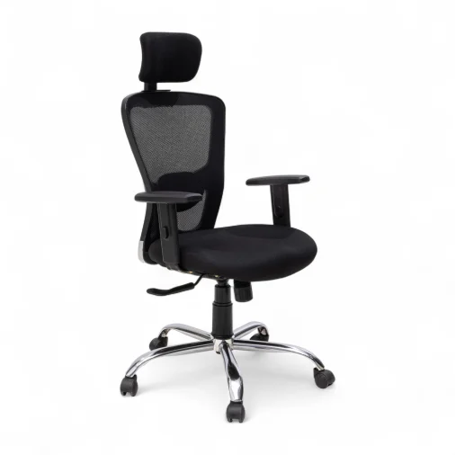 LND 068 H B Chair - Wood, Black