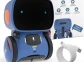 98K Robot Toys for Girls and Boys Rechargeable, Voice and Touch Sensor Robots Interactive Talking Smart Partner and Teacher with Singing, Dancing, Repeating, Toy Gifts for Kids Age 3 and Up