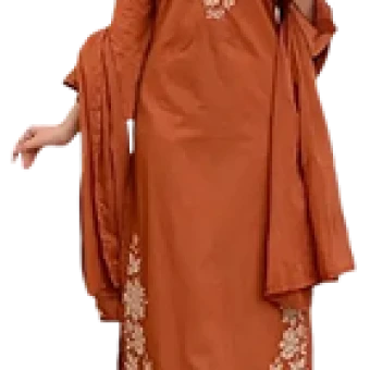 Symbol Premium Women's Fit & Flare Wrap Dress (Midi Length | Stylish | Desk-to-Dinner) (Available in Plus Sizes)