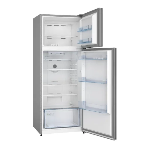 Bosch CTC35S22VI 2-Star Double Door Frost Free Refrigerator - 358 L, Fine Steel