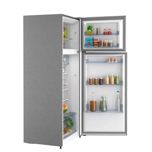 Bosch CTC35S22VI 2-Star Double Door Frost Free Refrigerator - 358 L, Fine Steel