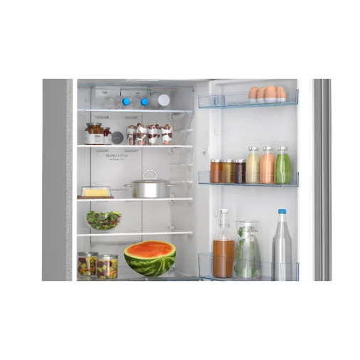 Bosch CTC35S22VI 2-Star Double Door Frost Free Refrigerator - 358 L, Fine Steel