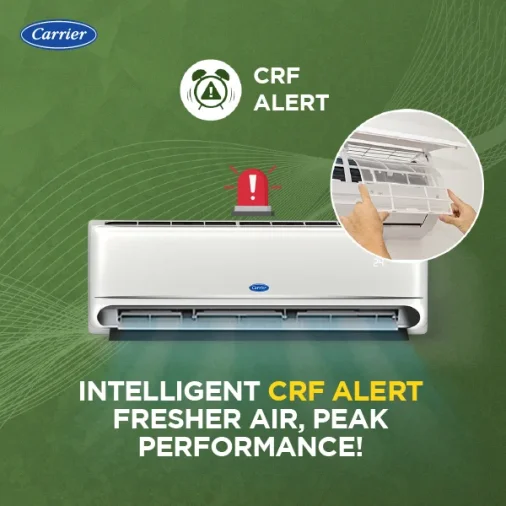 Carrier a/c 18k indus dxi hyb 1.5ton 3* inv