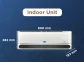 Carrier a/c 18k indus gx 1.5ton 2*