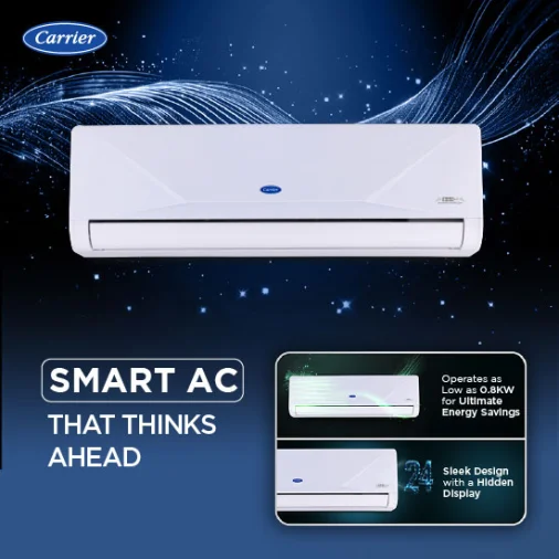 Carrier 19K XCEED EDGE GXI 1.5TON 5* INV 1.5 Ton 5 Star Split Air Conditioner AC
