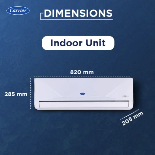 Carrier 19K XCEED EDGE GXI 1.5TON 5* INV 1.5 Ton 5 Star Split Air Conditioner AC