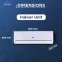 Carrier 19K XCEED EDGE GXI 1.5TON 5* INV 1.5 Ton 5 Star Split Air Conditioner AC