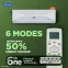 Carrier 19K XPERT LUMO GXI 1.5TON 5*INV Split Air Conditioner 5 Star Split AC