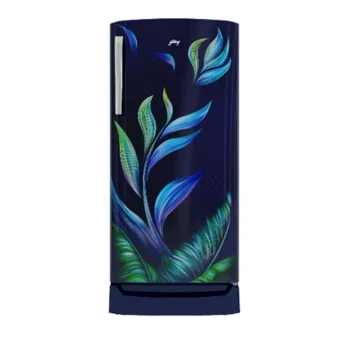 Godrej GOD RDEMARVEL 207CN TDF FU BL 3-Star Single Door Direct Cool Refrigerator - 184 L, Fusion Blue