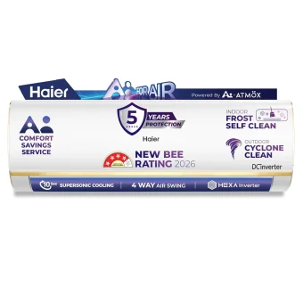 Haier a/c hsa19khd-gai5nb 1.6ton 5*