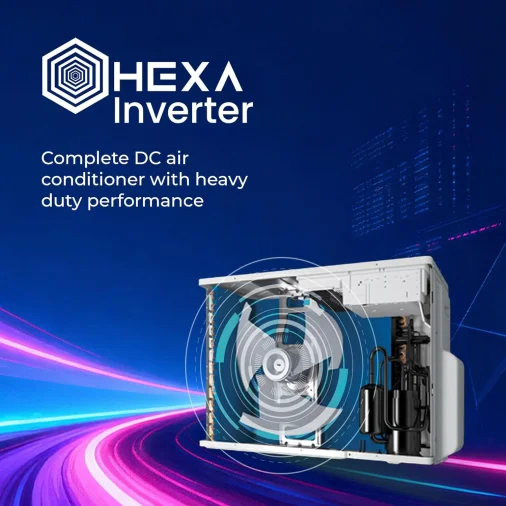 Haier a/c hsa19khd-gai5nb 1.6ton 5*