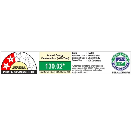 Haier led 43a9ug