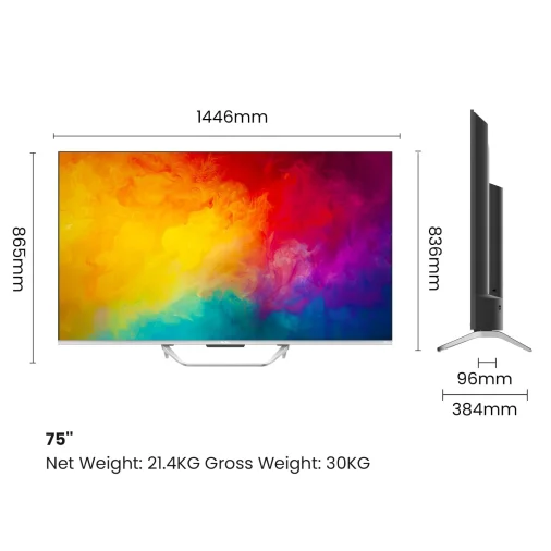 Haier led 75s 800 qt