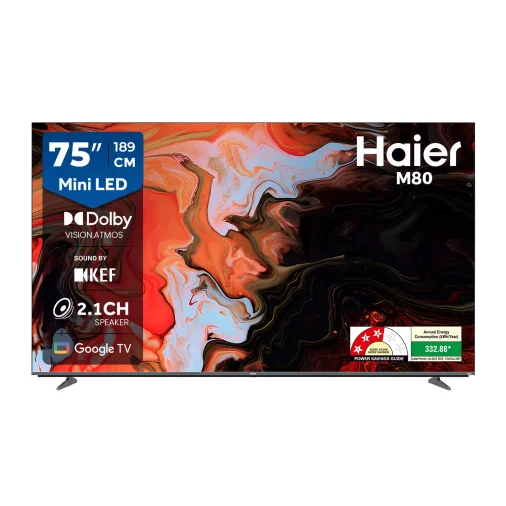 Haier H75M80FUX 75-inch 4K Mini LED TV