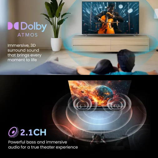 Haier H75M80FUX 75-inch 4K Mini LED TV